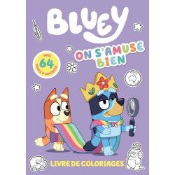 Bluey - On s'amuse bien- Livre de coloriages - Album
