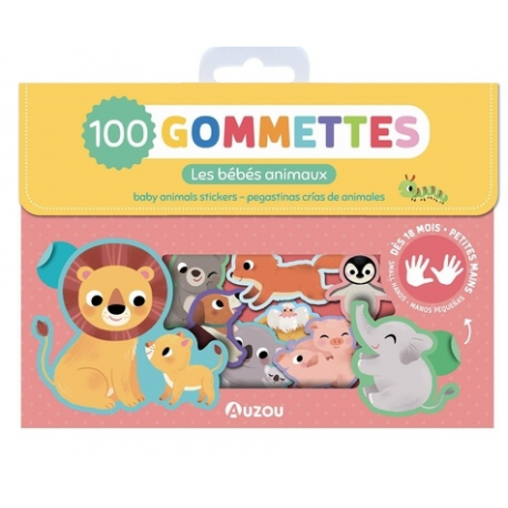 Les bébés animaux - 100 gommettes
