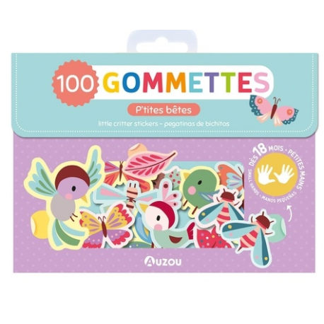 P'tites bêtes - 100 gommettes