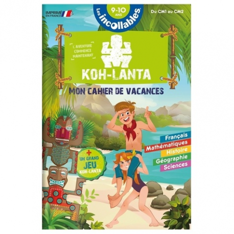 Mon cahier de vacances Koh-Lanta - Du CM1 au CM2 - Avec un grand jeu Koh-Lanta - Album