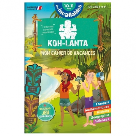 Mon cahier de vacances Koh-Lanta - Du CM2 à la 6e - Avec un grand jeu Koh-Lanta - Album
