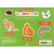 Ma pochette de gommettes - 100 animaux sauvages - Grand Format