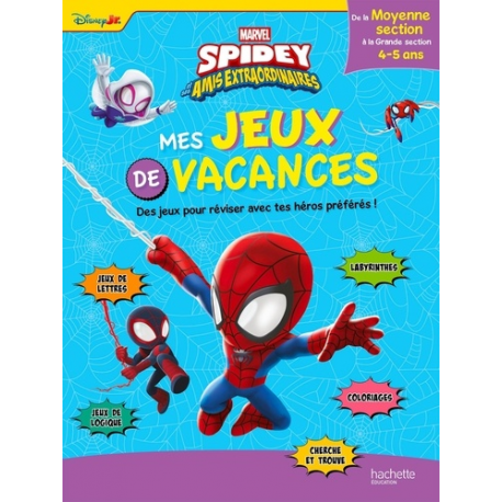 Spidey et ses amis extraordinaires Mes jeux de vacances - De la Moyenne à la Grande Section - Album