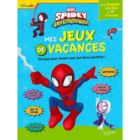 Mes jeux de vacances Spidey et ses amis extraordinaires - De la Grande Section au CP - Album