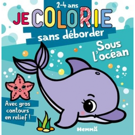 Je colorie sans déborder sous l'océan - Album