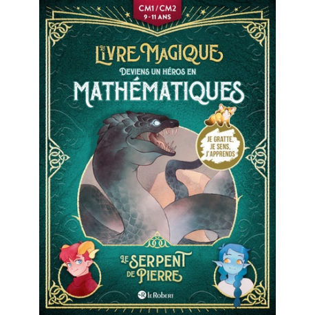 Le serpent de pierre - Deviens un héros en mathématiques - Grand Format