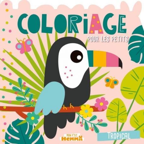 Coloriage pour les petits - Tropical - Album