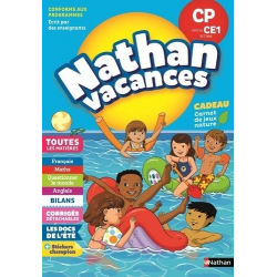 Nathan Vacances Du CP vers le CE1 6/7 ans - Grand Format