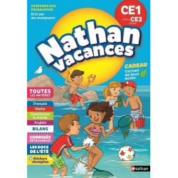 Nathan Vacances Du CE1 vers le CE2 7/8 ans - Grand Format