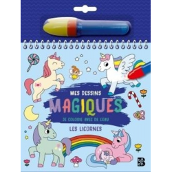 Les licornes - Avec un feutre d'eau - Album