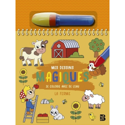 La ferme - Je colorie avec de l'eau - Album