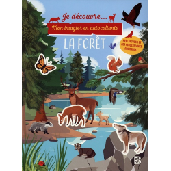 La forêt - Mon imagier en autocollants - Grand Format