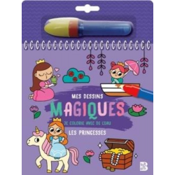 Les princesses - Avec un feutre d'eau - Album