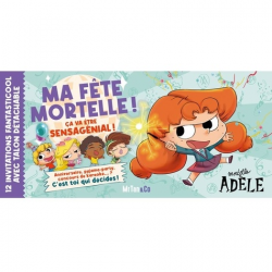 Les nouvelles cartes d'invitation Mortelle Adèle - Poche