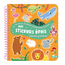Mes stickers épais - Animaux préférés - Album