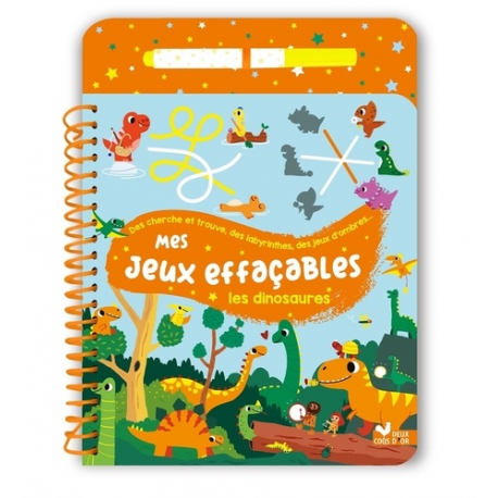 Mes jeux effaçables - Les dinosaures - Album