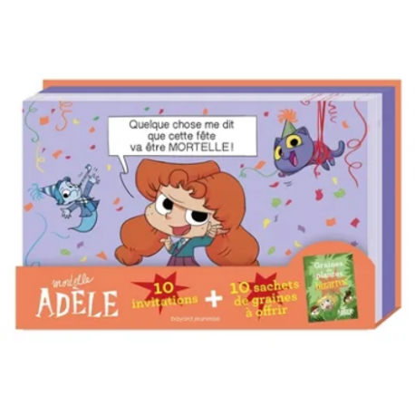 Mortelle Adèle 10 invitations