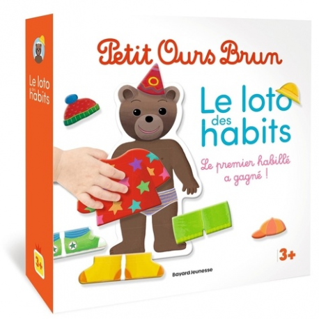 Le loto des habits Petit Ours Brun