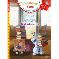 Olaf adore lire. Début de CP- niveau 1