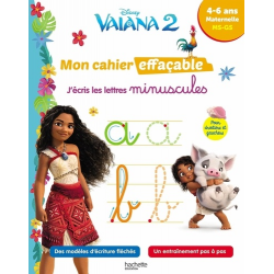 J'écris les lettres minuscules Vaiana 2. MS-GS