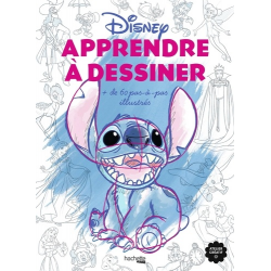 Apprendre à dessiner Disney. + de 60 pas-à-pas illustrés