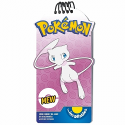 Mon carnet de jeux et d'activités avec des stickers Mew