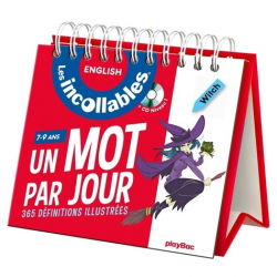 Anglais Un mot par jour. 365 définitions illustrées avec 1 CD audio
