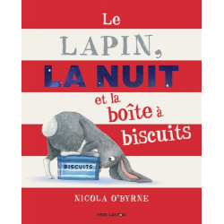 Le lapin- la nuit et la boîte à biscuits