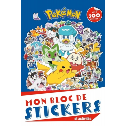 Pokémon Mon bloc de stickers et activités. Avec 300 stickers