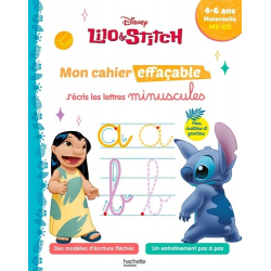 Lilo et Stitch - J'écris les lettres minuscules. Maternelle MS-GS