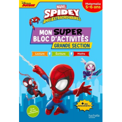 Mon super bloc d'activités Grande Section. Avec des autocollants !