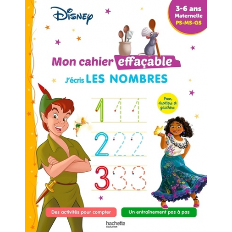 J'écris les nombres PS-MS-GS