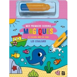 Mes premiers dessins magiques les couleurs. Je colorie avec de l'eau