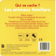 Les animaux familiers
