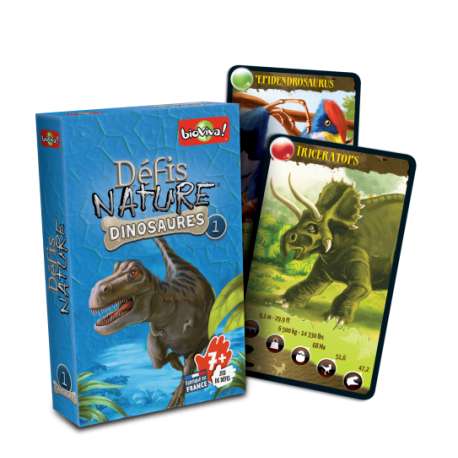 Le grand jeu defis nature dinosaures, jeux de societe