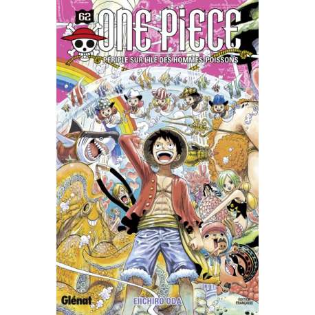 One Piece - Tome 62 - Périple sur l'île des hommes-poissons