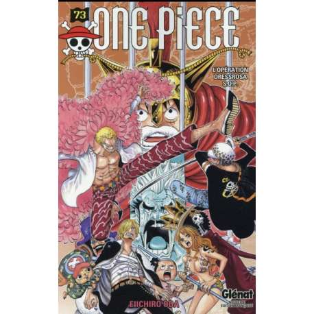 One Piece - Tome 73 - L'opération dressrosa s.o.p.