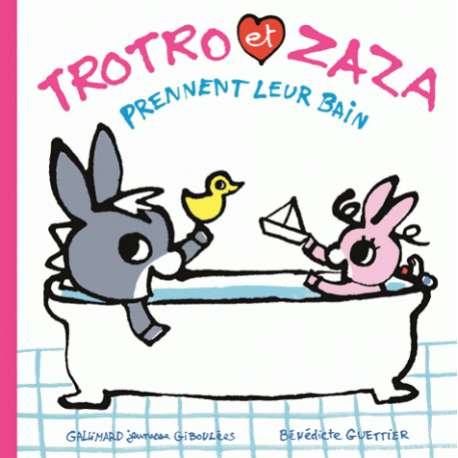 Trotro et Zaza prennent leur bain