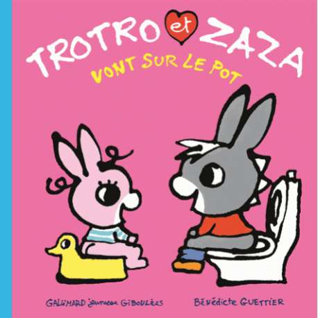 Trotro et Zaza vont sur le pot