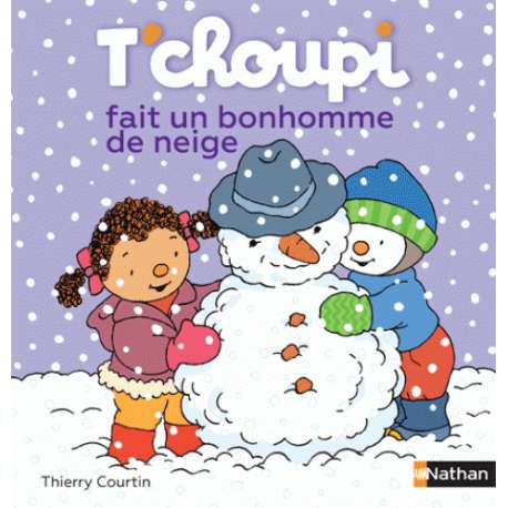 T'choupi fait un bonhomme de neige