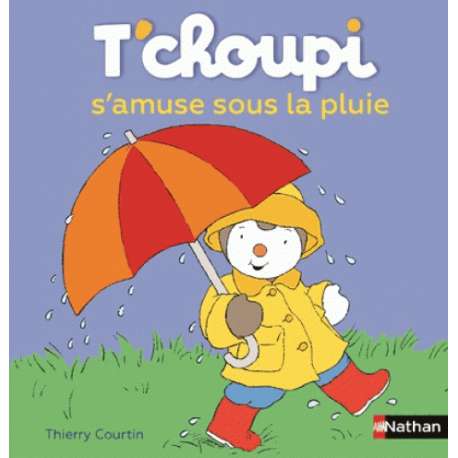 T'choupi s'amuse sous la pluie