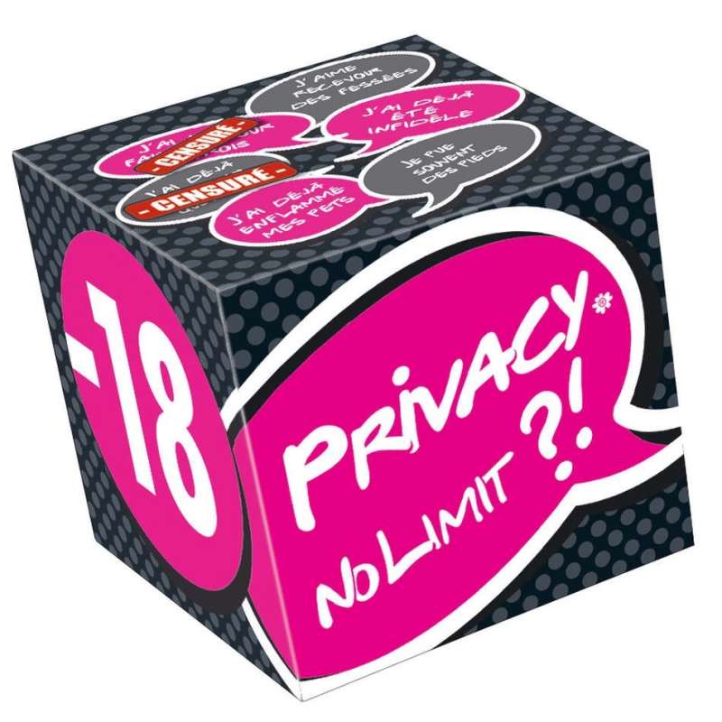 Privacy no limit ,Jeu d'ambiance ,jeu de société Gigamic