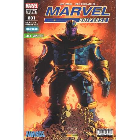 Marvel universe (Panini - 2017) - Tome 1 - Le retour de Thanos