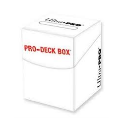 Boîte polydeck Pro 100 Ultra-Pro - Blanc