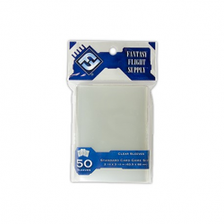 Sachet de 50 protège-cartes transparents FFG Standard (63x88 mm)
