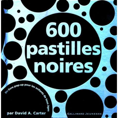 600 pastilles noires