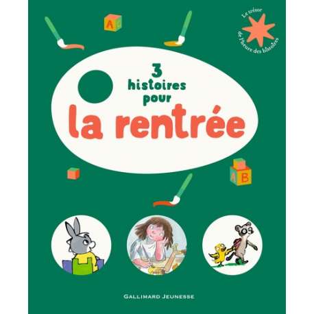 3 histoires pour la rentrée - La rentrée des animaux. Tous à l'école de Trotro. Je veux un ami