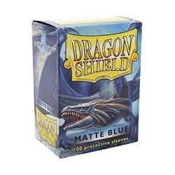 100x Dragon Shield MATTE - MTG 63.5x88 BLUE