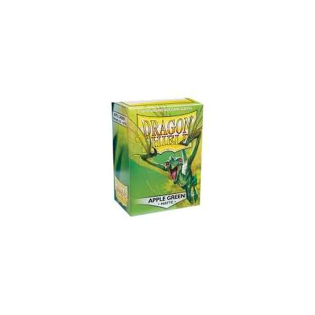 100x Dragon Shield MATTE - MTG 63.5x88 APPLE GREEN