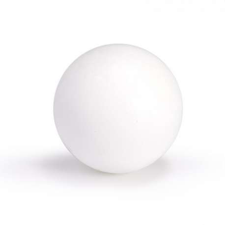 Lot de 10 balles en plastique blanche